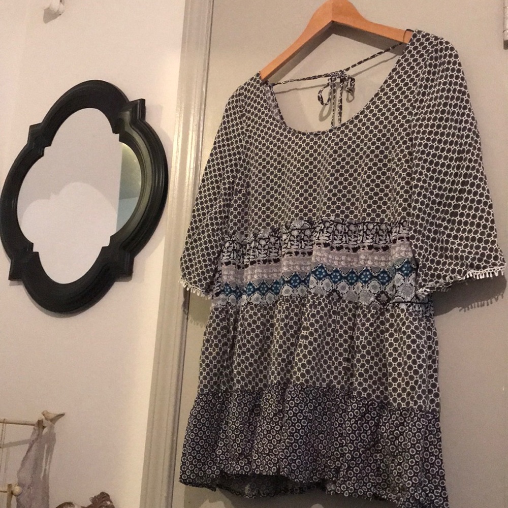 Boutique Baby Doll Blouse